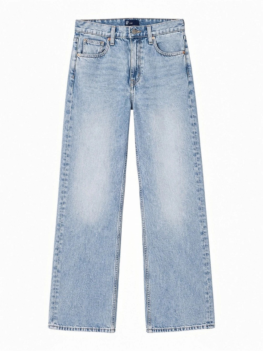 Gap High Rise '90s Slim Straight Jeans Blue
